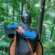Kjartan im Wald