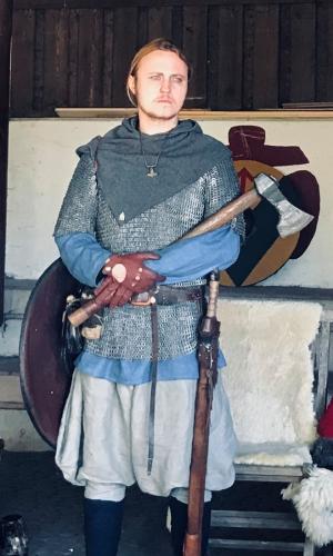 Kjartan im Winterlager